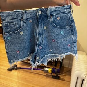 Pacsun High Rise Festival Jean Shorts